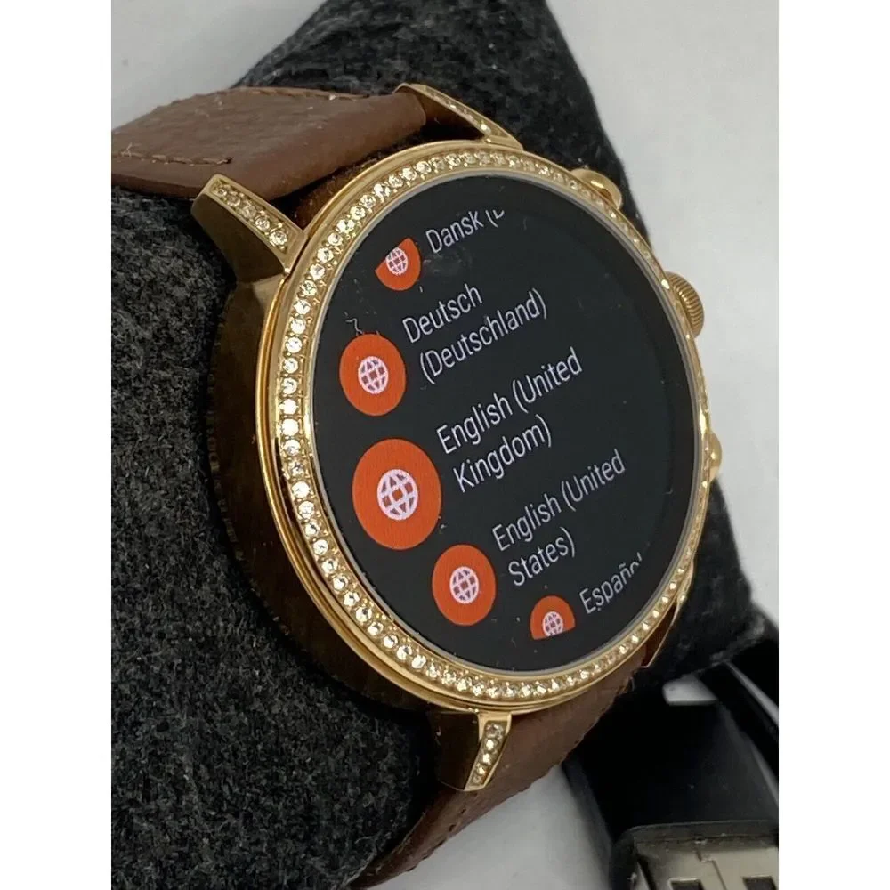 Fossil Gen 4 Authentic Digital Dial Smart Watch Custom Band FTW6011 LT436